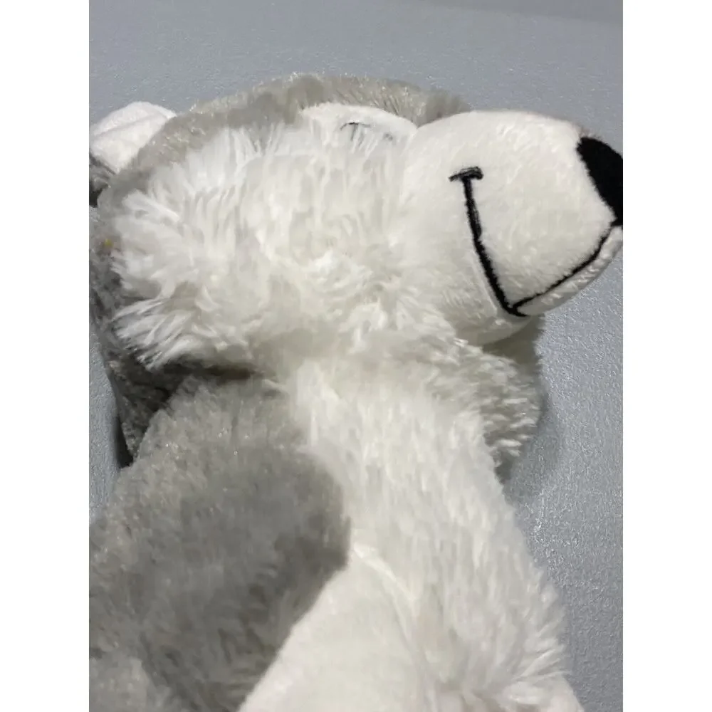 Kohls Cares Gray White Wolf Dog Plush Little‎ Critters Mercer Mayer 10”